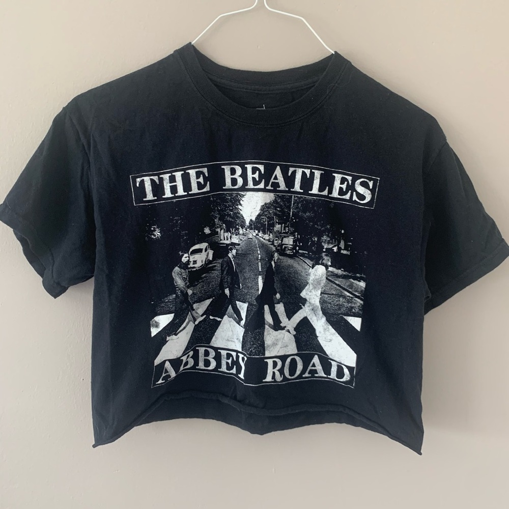 Beatles Abbey Road Crop Top